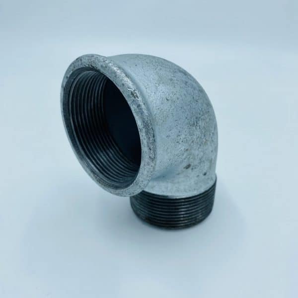 Coude 90° Galvanisé Ø50 – Image 2