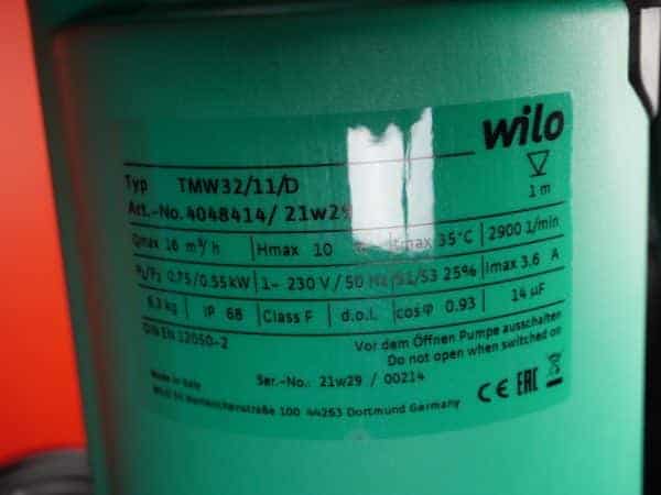 WILO TMW 32/11 – Image 3