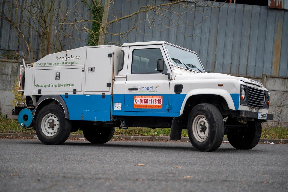 Camion Prosocius assainissement