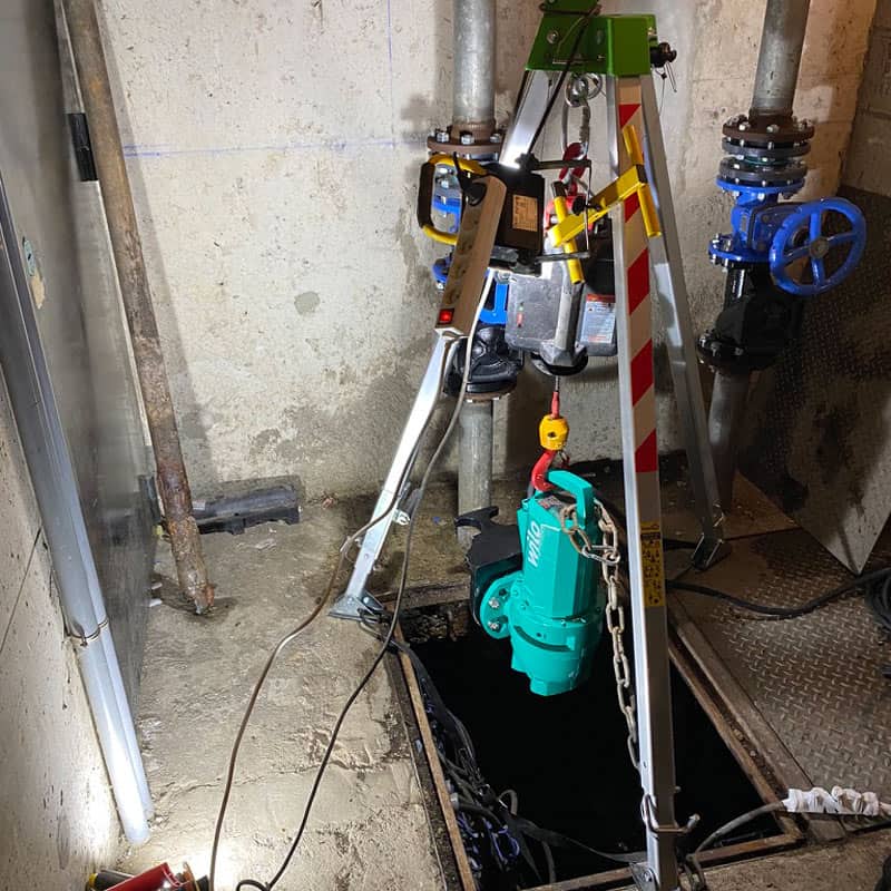 depannage pompe de relevage