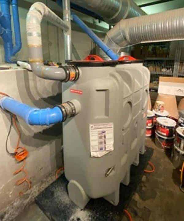 installation bac a graisse