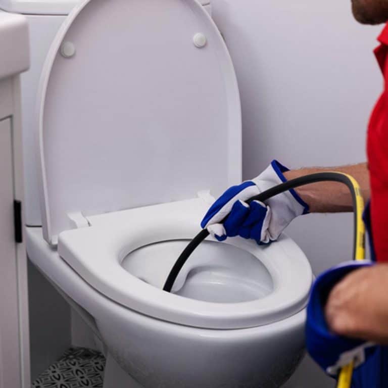 toilettes bouchees