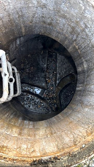 Canalisations anciennes obstruées avant hydrocurage