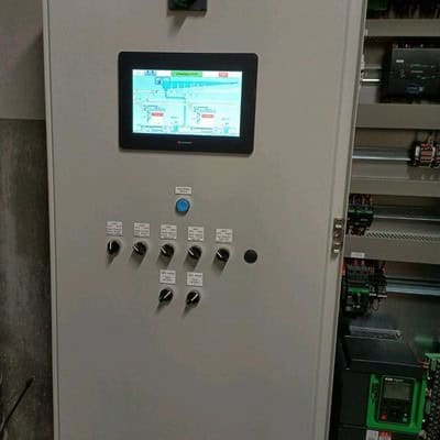 Armoire de commande d'une station de relevage à Draveil
