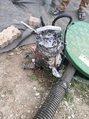 Pompe de relevage en panne à Breuillet