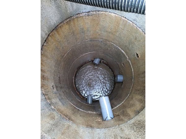 Remise en service d'un puisard eaux pluviales après entretien