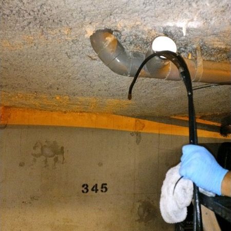 Hydrocurage des canalisations d'une copropriété