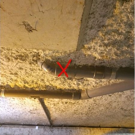 Reconnaissance réseau eaux usées copropriété