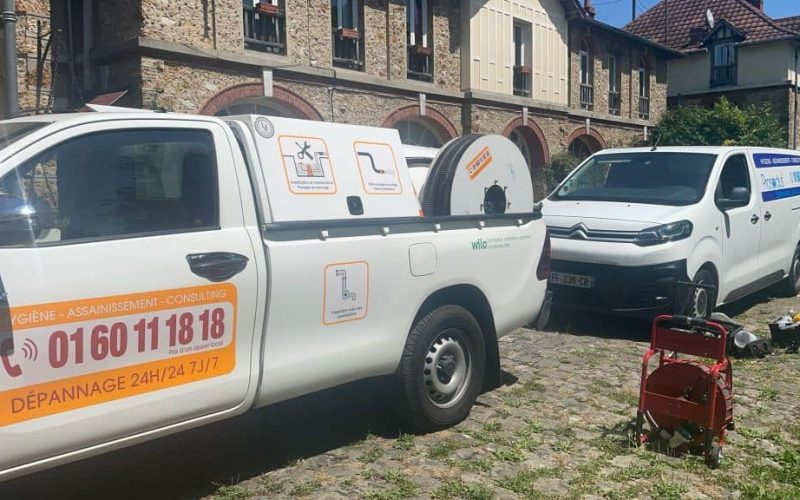 Camion pompe de Prosocius Assainissement
