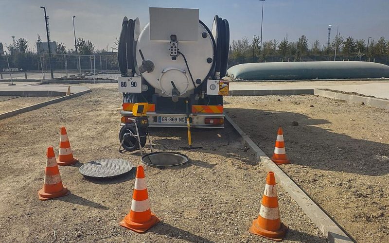 Caméra d'inspection des canalisations à Chelles