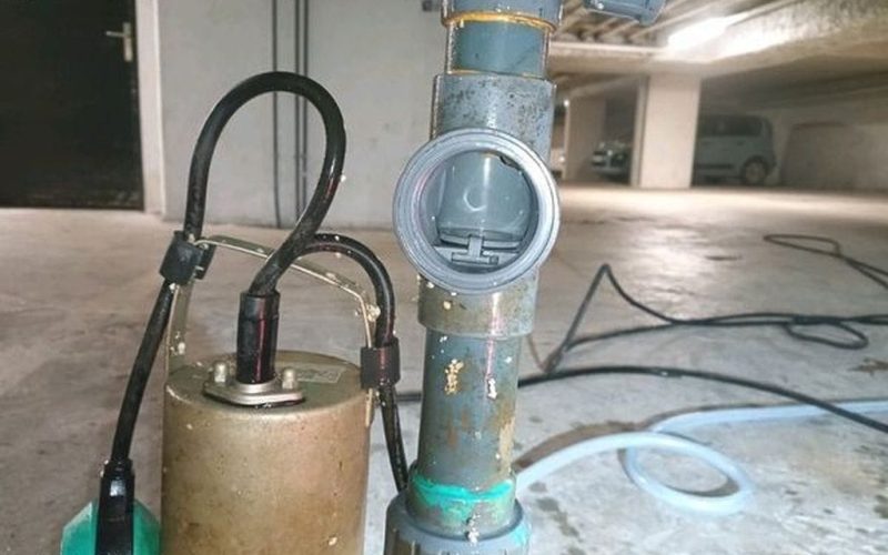 Intervention entretien d'une pompe de relevage en Ile-de-France