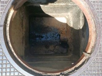 Installation d'un nouveau regard eaux usées