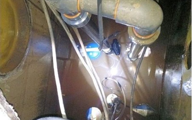 Cuve station de relevage hydrocarbures