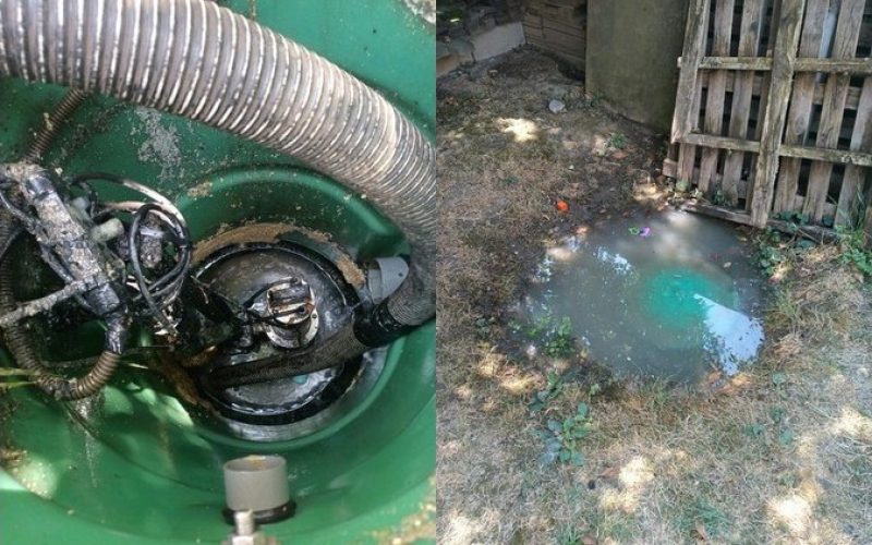 Pompe de relevage en panne à Longjumeau