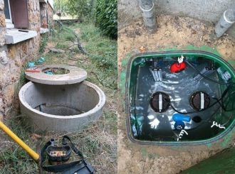 Maintenance de deux pompes de relevage à Massy