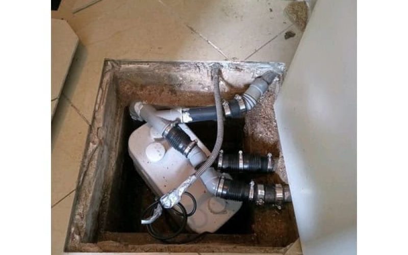 Remplacement d'une pompe de relevage eaux grises
