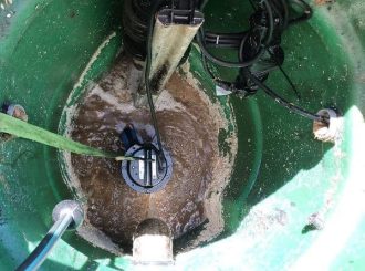 Remplacement d'une pompe de relevage en panne