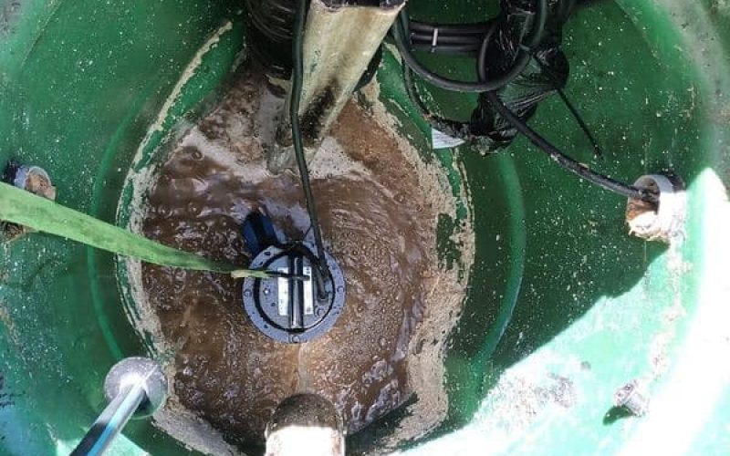 Remplacement d'une pompe de relevage en panne